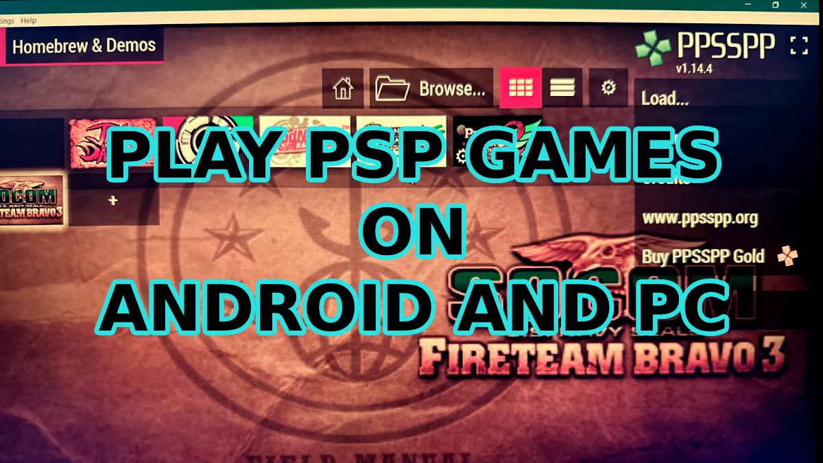 How to Install and Play PPSSPP Games on Android and PC